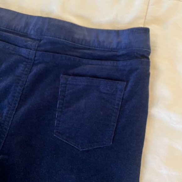 Vineyard Vines Girls Blue Corduroy Pants - Picture 4 of 11
